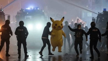 Pikachu Polisten Kaçarsa